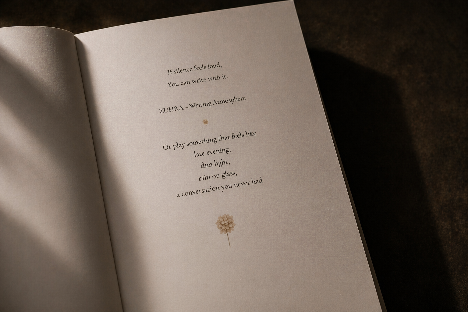 ZUHRA Journal - Begin Where You Are