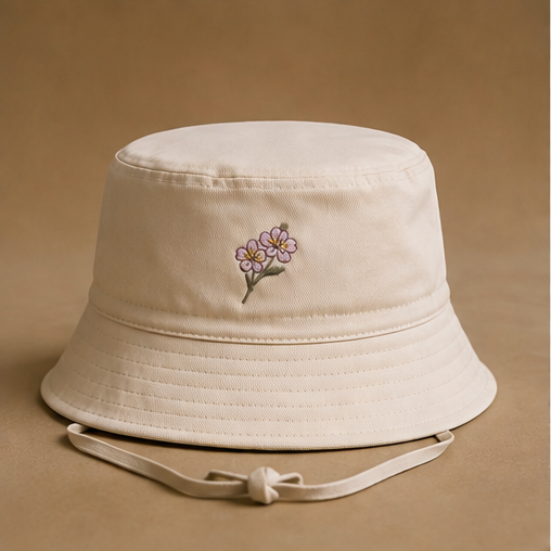 ZUHRA Bucket Hat - Cherry Blossom