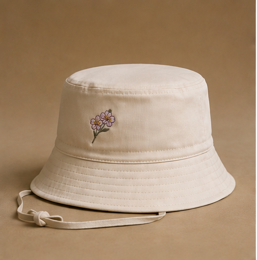 ZUHRA Bucket Hat - Cherry Blossom